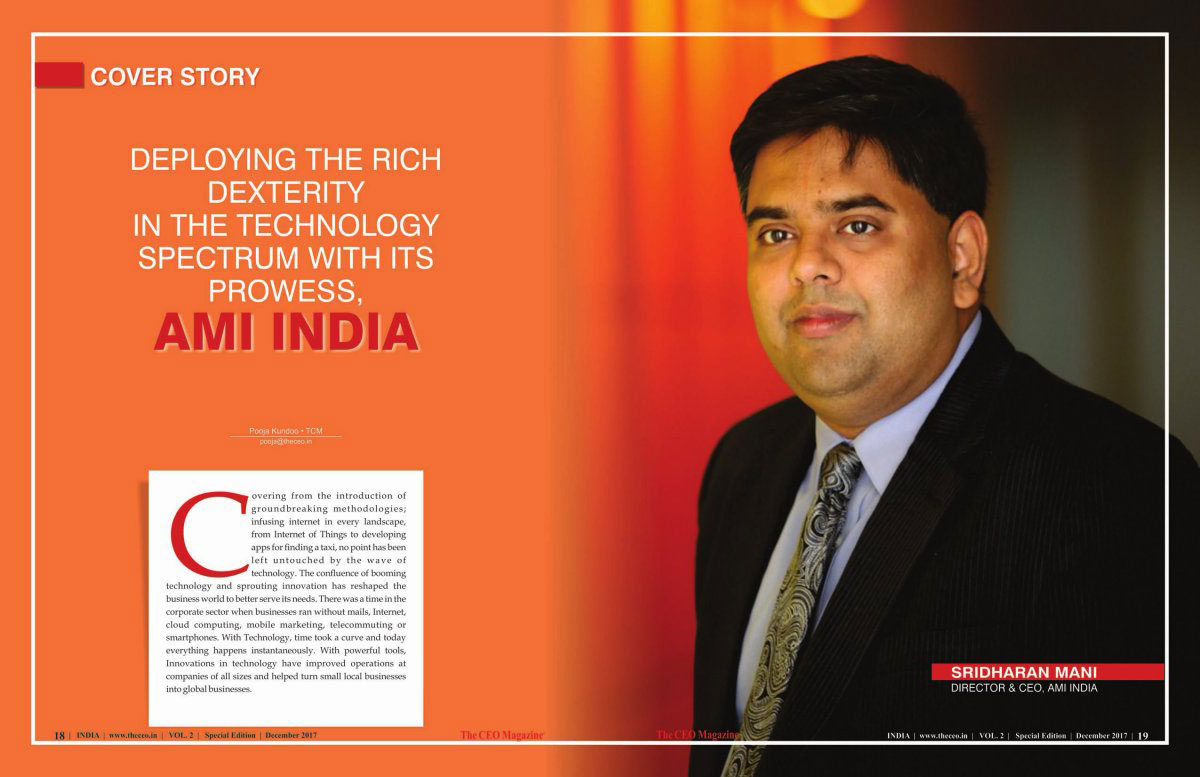 Sridharan Mani - Director & CEO - AmZetta Technologies 